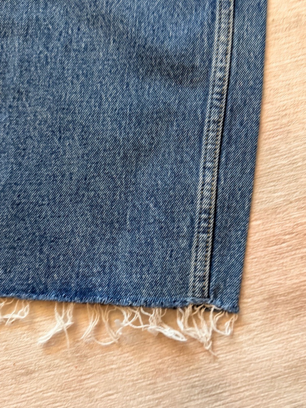 Zara Blue Kick Flare Jeans Size 6 - Picture 5 of 9